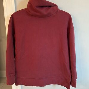 Athleta funnel neck sweatshirt